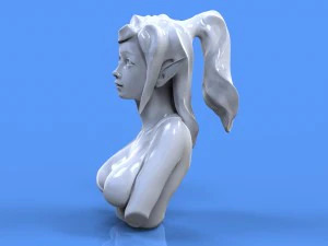 elfgirl 3D Print Model