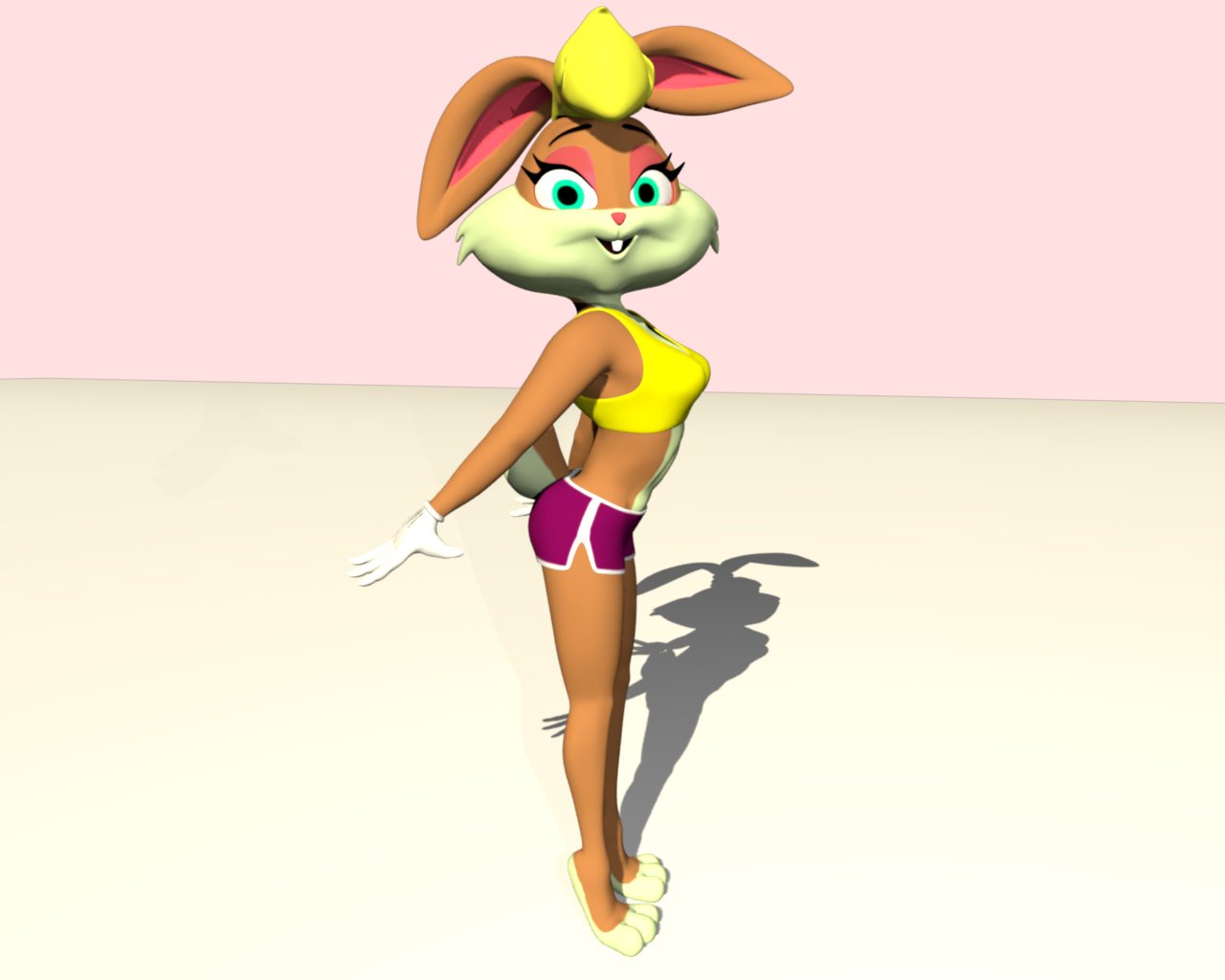Lola d. Лола Bunny model. Лола Банни 3д. Лола Банни 3d модель. Банни Баррерас модель.