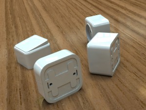 bundle power sockets and light switch 3D 모델
