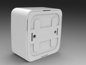 bundle power sockets and light switch 3D 모델