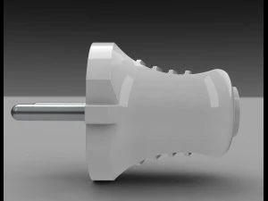 bundle electric plugs and power socket 3D Model