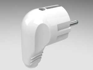 bundle electric plugs and power socket 3D Модель