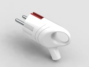 bundle electric plugs and power socket 3D Model