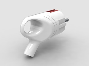 bundle electric plugs and power socket 3D Модель