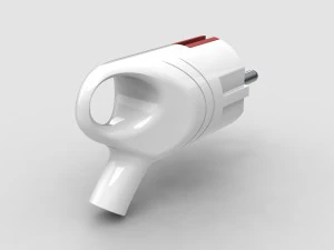 bundle electric plugs and power socket 3D Model