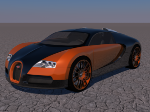 bugatti veyron 3D Model