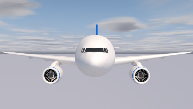boeing 777 Model 3D .c4d .max .obj .3ds .fbx .stl .blend 