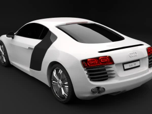 audi r8 Modèle 3D