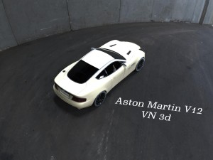 aston martin v12 Model 3D