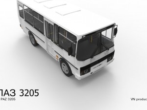 paz 3205 3D Model