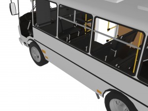 paz 3205 3D Model