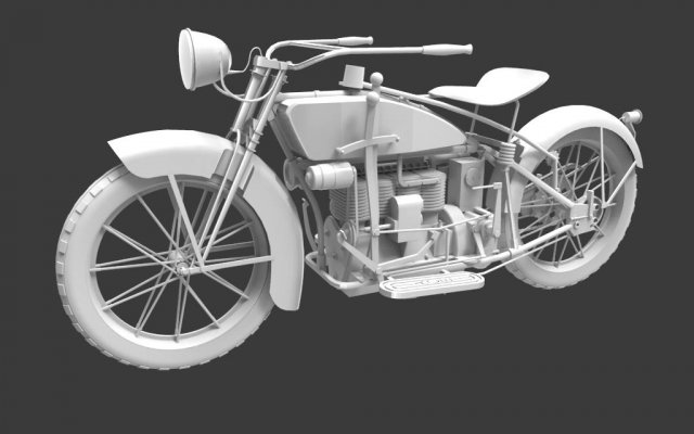 yamaha fz6 fazer 20082009 Modelo 3D in Motocicleta 3DExport