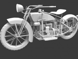 ace 1924 3D Model