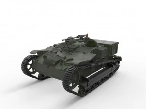 renault ue chenillette 3D Model