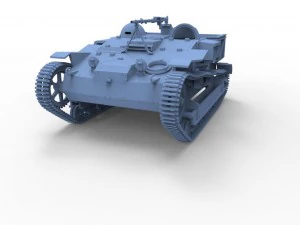 renault ue chenillette 3D Model
