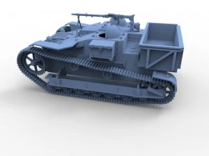 renault ue chenillette 3D Model