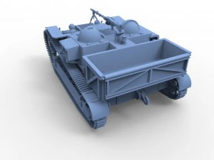 renault ue chenillette 3D Model