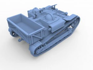 renault ue chenillette 3D Model