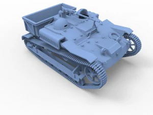 renault ue chenillette 3D Model