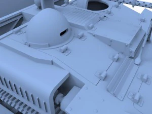 renault ue chenillette 3D Model