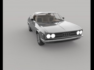 audi 100 Modelo 3D
