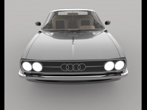 audi 100 Modelo 3D