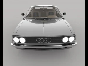 Audi 100 Modello 3D
