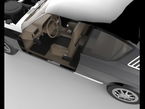 audi 100 Modelo 3D