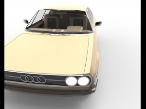 audi 100 Modelo 3D