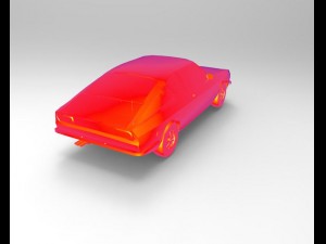 audi 100 Modelo 3D