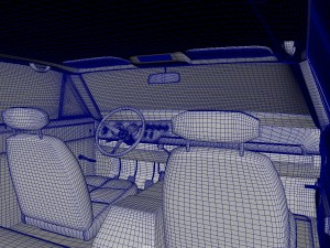 Dodge charger 500 hemi 1969 3D Model