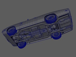 Dodge charger 500 hemi 1969 3D Model