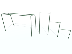 sports equipment a free Modello 3D