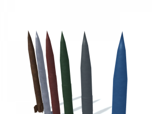 fictional missile 1 3D 모델