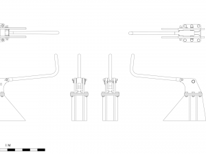 lever stopper drawings 3D Assets