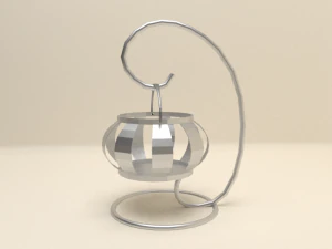 मोमबत्ती का स्टैंड 3D मॉडल