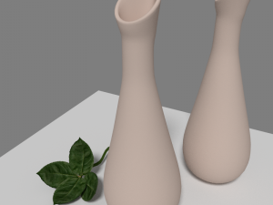 27 simple vases 3D Model