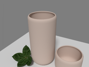 27 simple vases 3D Model
