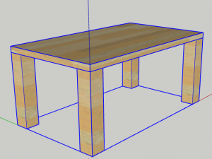 coffee table 3D 模型