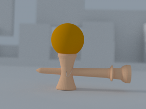 kendama lower price 3Dモデル