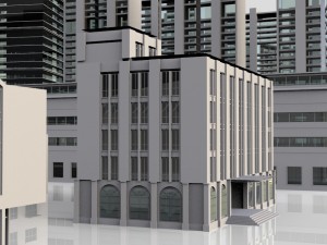 city building kitbash collection 3D Model