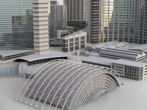 city building kitbash collection 3D Model