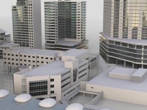 city building kitbash collection 3D Model