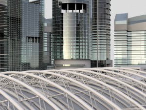 city building kitbash collection 3D Model