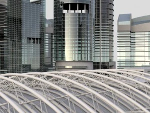city building kitbash collection 3D Model