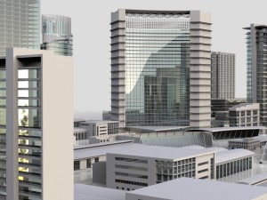 city building kitbash collection 3D Model
