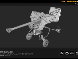 light bombard 3D Model