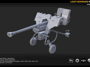 light bombard 3D Model