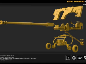 light bombard 3D Model