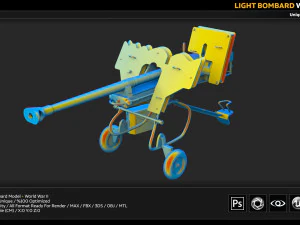 light bombard 3D Model